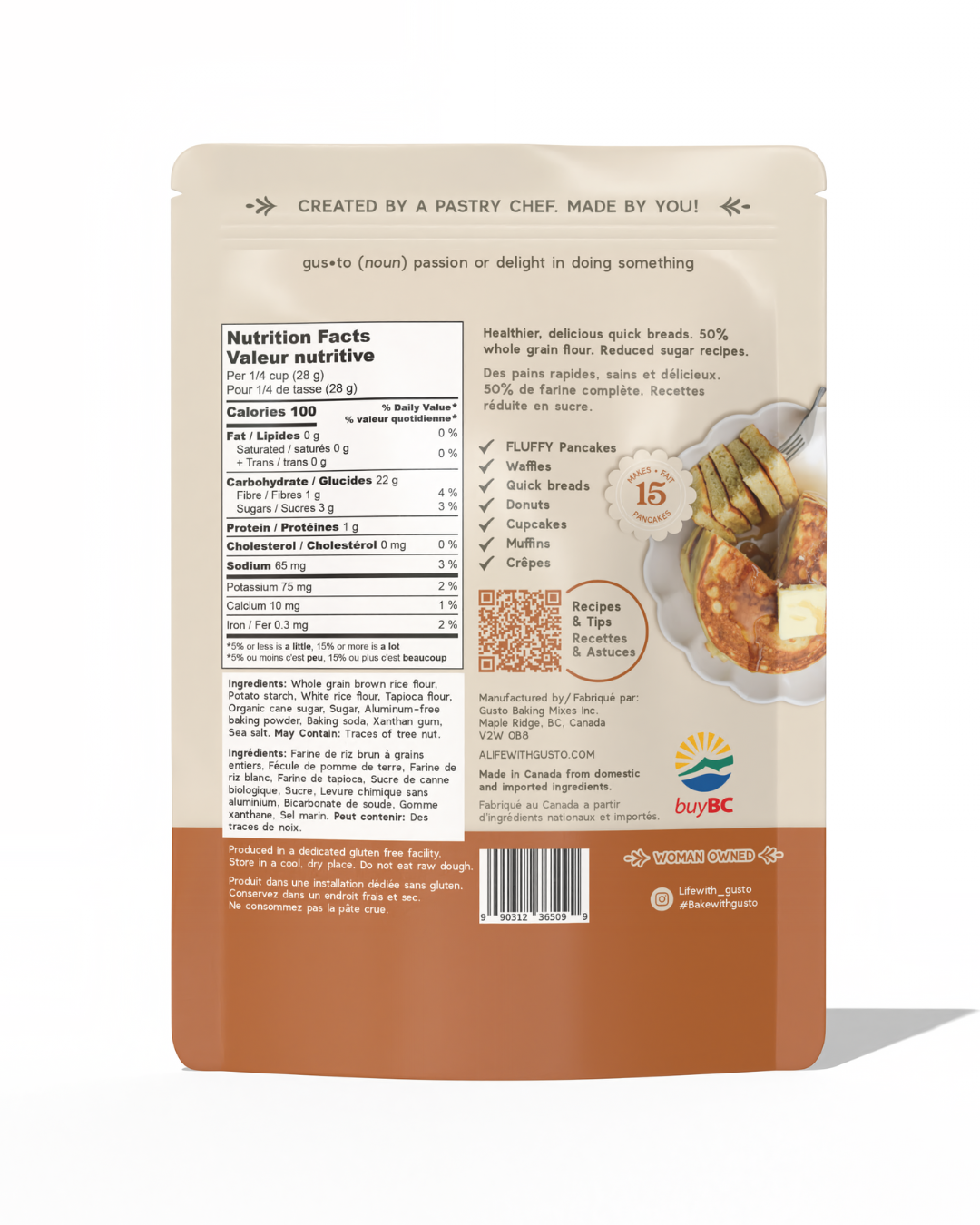 Pancake & Baking Mix (Single)