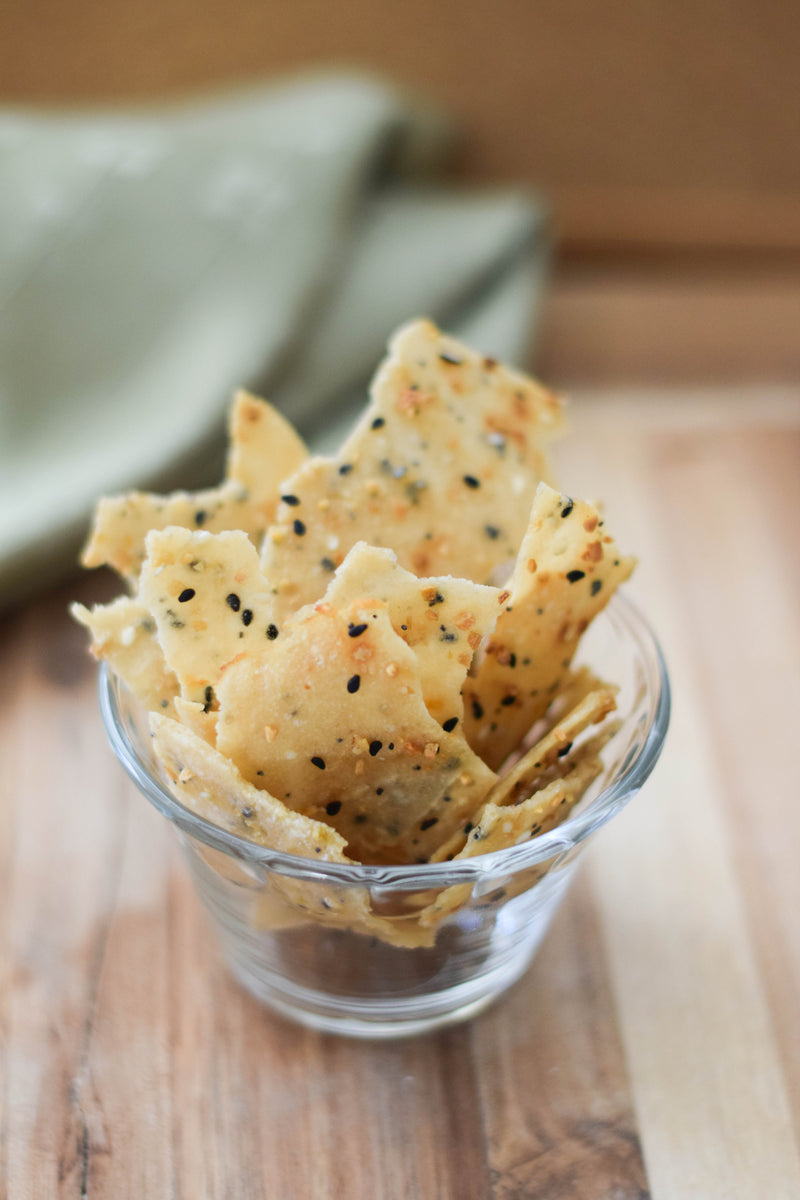Sourdough discard crackers