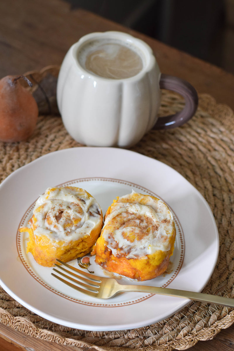 Pumpkin cinnamon rolls