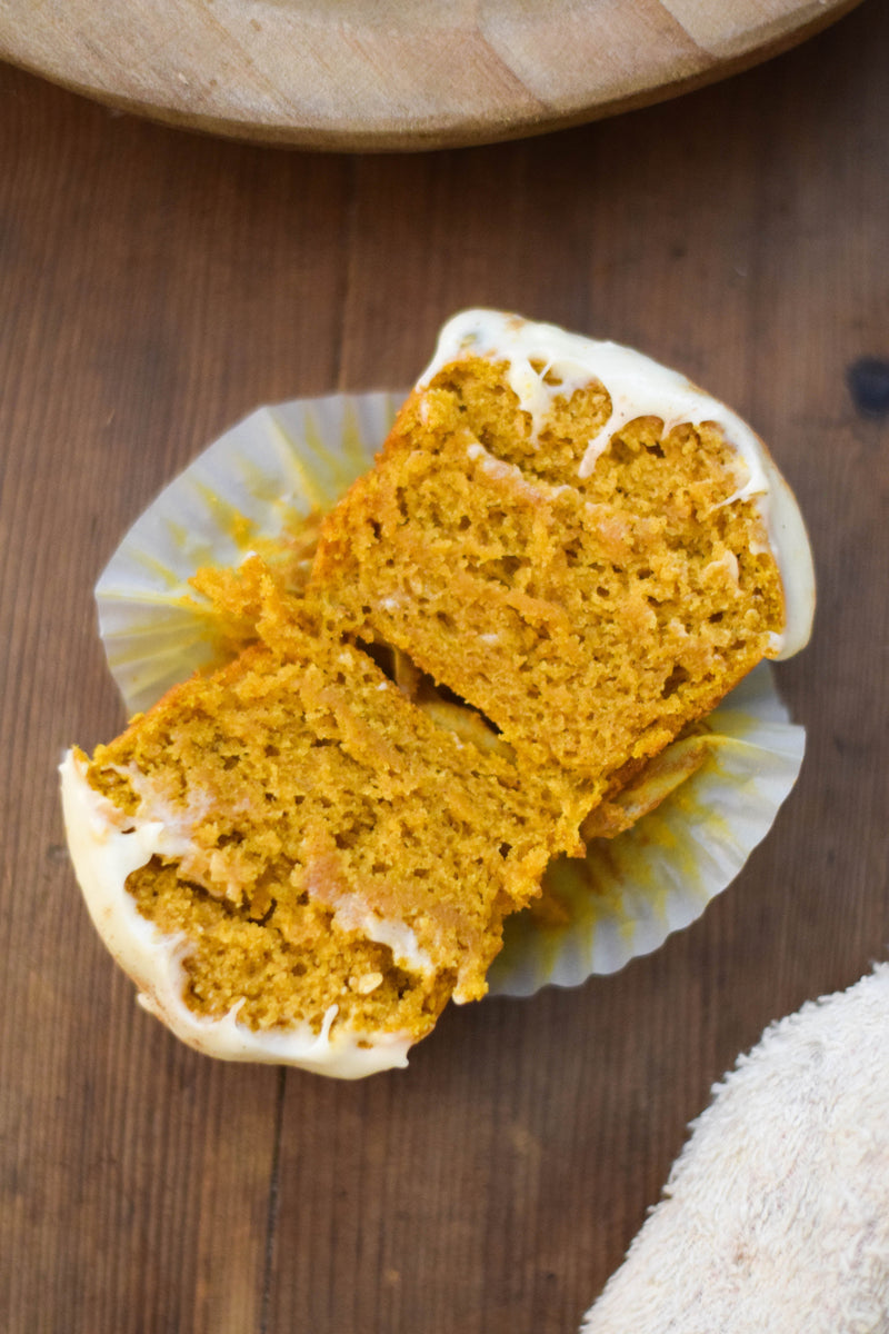 Vegan pumpkin muffins