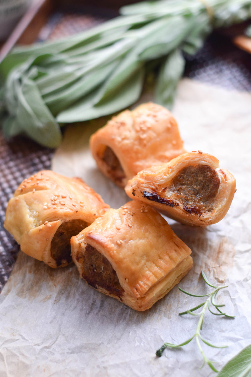 Flaky rough puff pastry