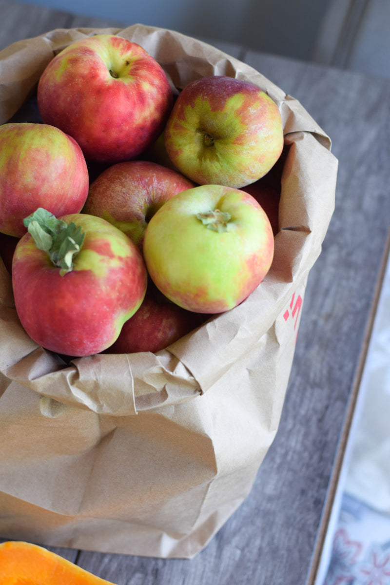 It began with apples