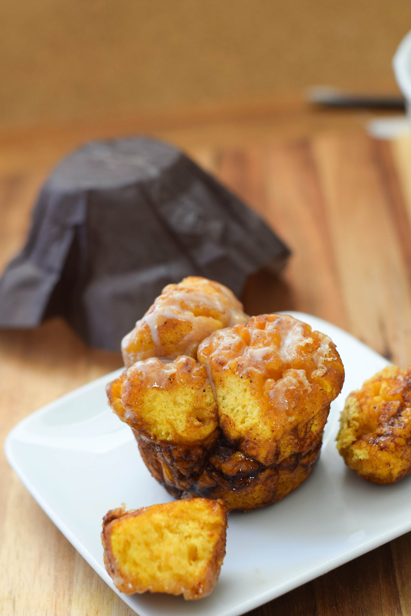 Pumpkin roll bites