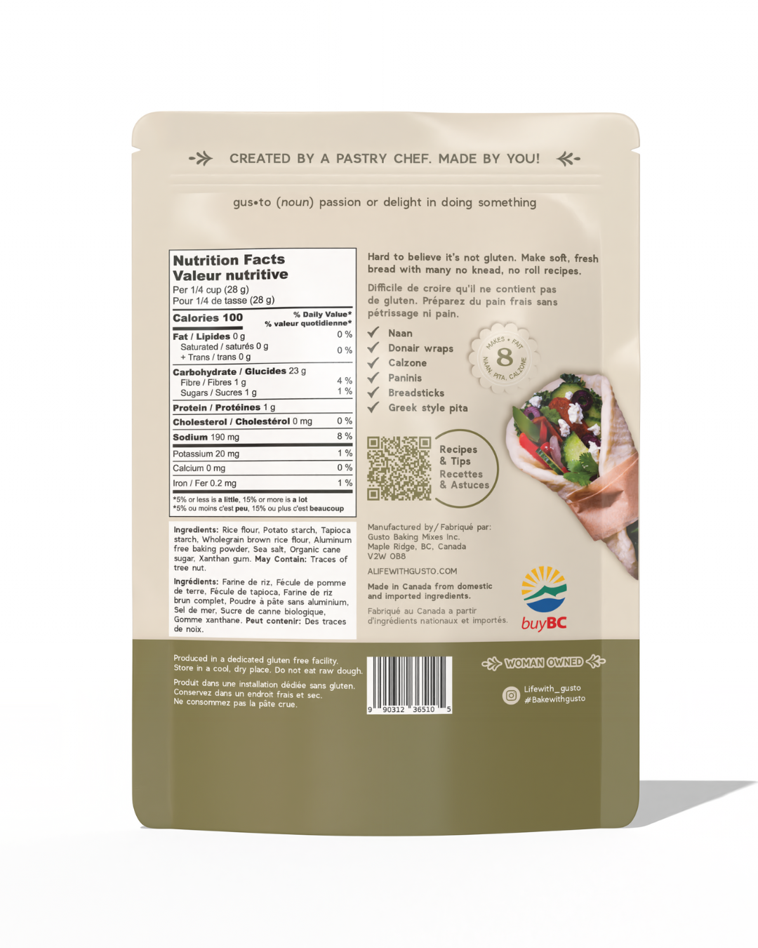 Flatbread & Naan Mix (Single)